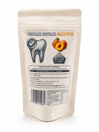 CARAMELOS ABEDULCE MELOCOTON CLASSIC BOLSA (CJ48) 124 G DOYPACK - ABEDULCE (AZUCAR DE ABEDUL)