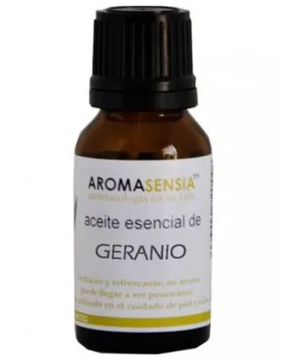 GERANIO 15 ML BOTELLA - AROMASENSIA (ACEITES, JABONES)