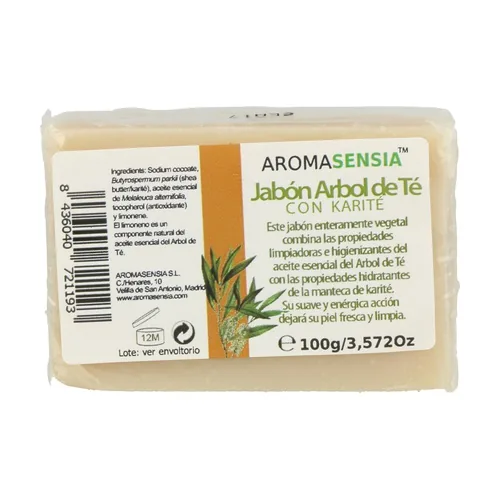 JABON ARBOL DE TE/MANTECA KARITÉ 100 GR PASTILLA