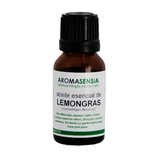 LEMONGRAS 15 ML BOTELLA - AROMASENSIA (ACEITES, JABONES)