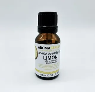LIMON 15 ML BOTELLA - AROMASENSIA (ACEITES, JABONES)