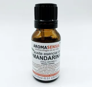 MANDARINA 15 ML BOTELLA - AROMASENSIA (ACEITES, JABONES)