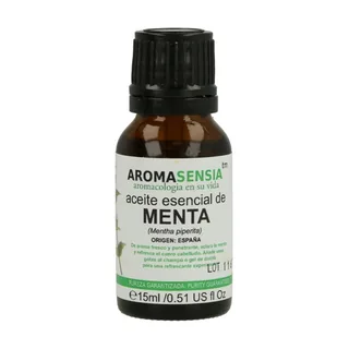 MENTA PIPERITA 15 ML BOTELLA - AROMASENSIA (ACEITES, JABONES)