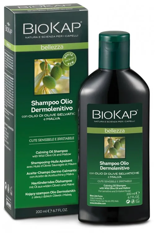 CHAMPU ACEITE- DERMO CALMANTE BELLEZA 200ML. BOTELLA