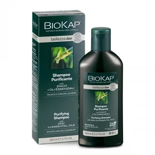 CHAMPU PURIFICANTE BIO 200 ML BOTELLA - BIOKAP (TINTES, CHAMPUS BIO)