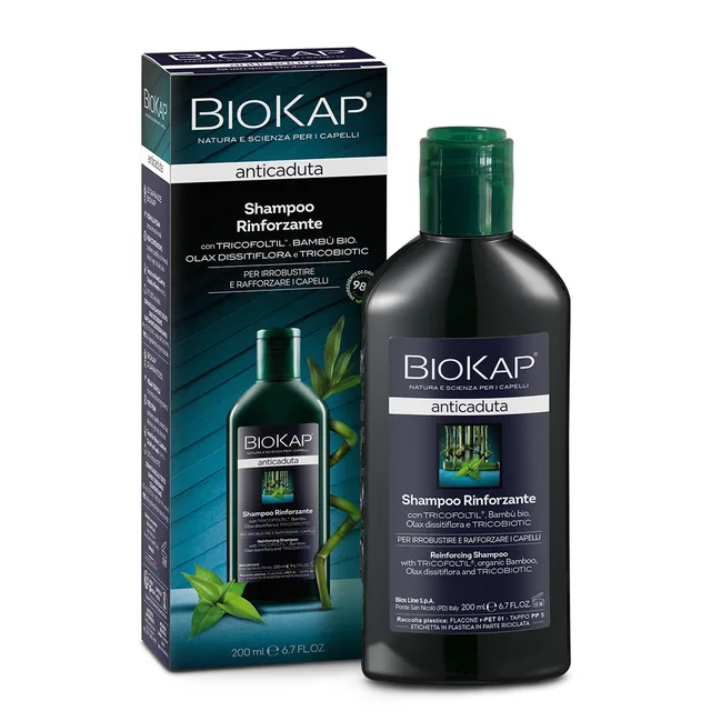 CHAMPU REFORZANTE ANTI CAIDA CON TRICOFOLTIL + TRI 200 ML BOTELLA