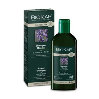CHAMPU Y GEL DE DUCHA BIO 200ML. BOTELLA - BIOKAP (TINTES, CHAMPUS BIO)