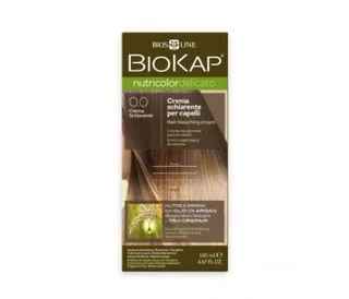 CREMA DECOLORANTE DELICATO 0.0 140 ML TUBO - BIOKAP (TINTES, CHAMPUS BIO)