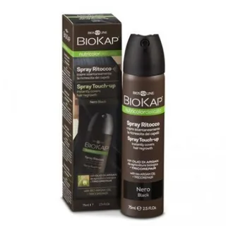 SPRAY RETOQUE NEGRO 75 ML - BIOKAP (TINTES, CHAMPUS BIO)