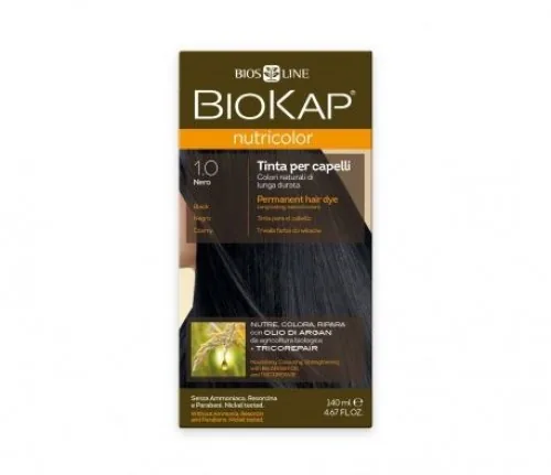 TINTE NUTRICOLOR 1.0 NEGRO 140 ML TUBO