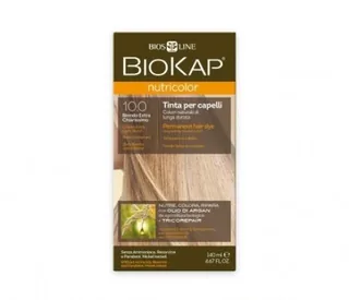 TINTE NUTRICOLOR 10.0 RUBIO EXTRA CLARO 140 ML TUBO - BIOKAP (TINTES, CHAMPUS BIO)