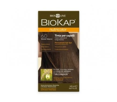 TINTE NUTRICOLOR 6.0 RUBIO TABACO 140 ML TUBO