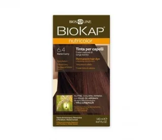 TINTE NUTRICOLOR 6.40 COBRIZO CURRY 140 ML TUBO - BIOKAP (TINTES, CHAMPUS BIO)