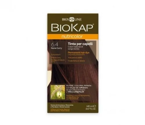TINTE NUTRICOLOR 6.40 COBRIZO CURRY 140 ML TUBO
