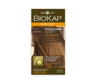 TINTE NUTRICOLOR 7.3 RUBIO DORADO 140 ML TUBO - BIOKAP (TINTES, CHAMPUS BIO)