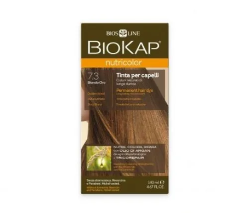 TINTE NUTRICOLOR 7.3 RUBIO DORADO 140 ML TUBO