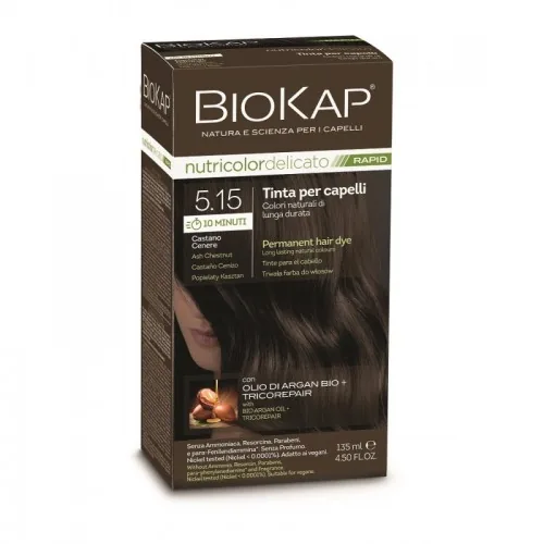 TINTE RAPID 5.15 CASTAÑO CENIZA 140 ML TUBO