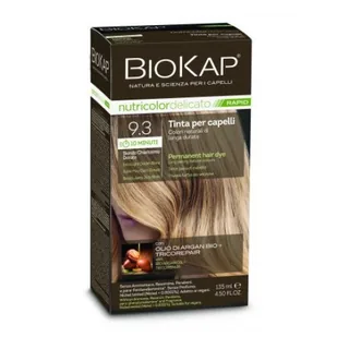 TINTE RAPID 9.3 RUBIO MUY CLARO 140 ML TUBO - BIOKAP (TINTES, CHAMPUS BIO)