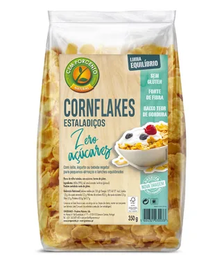 CORNFLAKES S/AZ 350 G BOLSA - CEM PORCENTO (ALIMENTACION NATURAL)