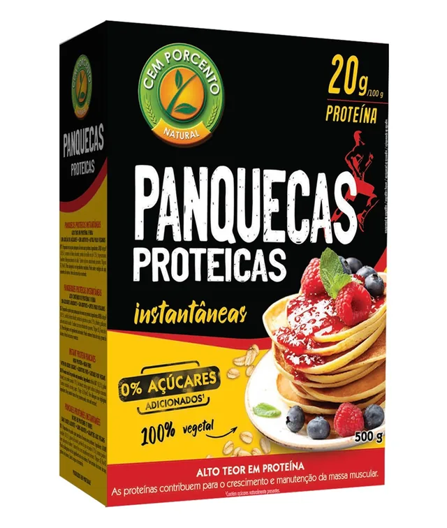 MIX PANQUECAS PROTEICAS 530 G CAJA