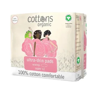 COTTONS ORGANIC COMPRESA ULTRAFINA SUPER - COTTONS (HIGIENE INTIMA ORG.)
