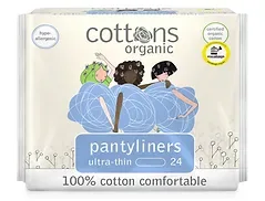 COTTONS ORGANIC SALVASLIP PANTYLINERS