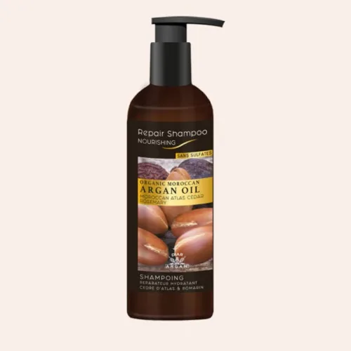 CHAMPU REPARADOR DE ARGAN CON CEDRO DEL ATLAS Y ROMERO 200 ML DOSIFICADOR
