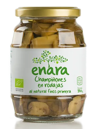 CHAMPIÑON LAMINADO PRIMERA BIO 350 G BOTE - ENARA (ALIMENTACION NATURAL)