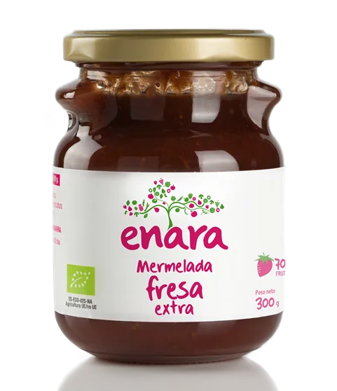MERMELADA DE FRESA EXTRA BIO 300 G BOTE