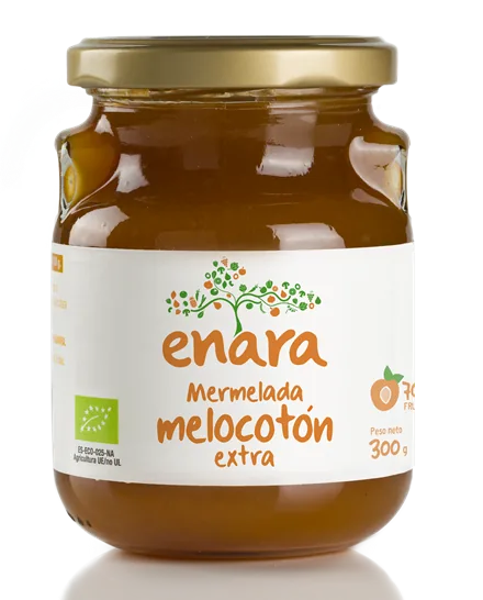 MERMELADA DE MELOCOTON EXTRA BIO 300 G BOTE