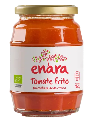 TOMATE FRITO CASERO BIO 340 G BOTE - ENARA (ALIMENTACION NATURAL)