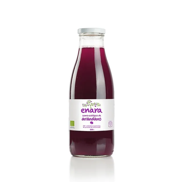 ZUMO DE ARANDANO  BIO, 100% EXPRIMIDO 200 ML BOTELLA