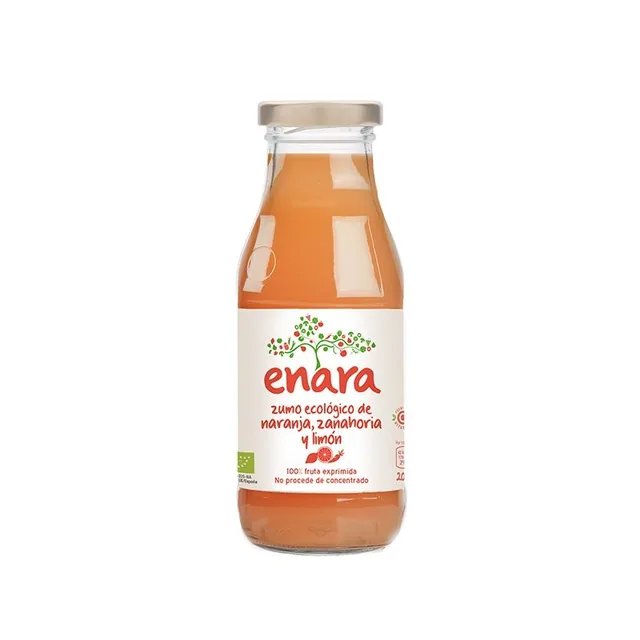 ZUMO DE NARANJA ZANAHORIA BIO, 100% EXPRIMIDO 750 ML BOTELLA