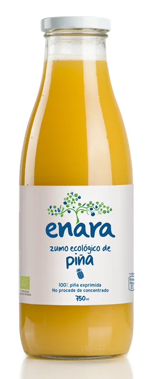ZUMO DE PIÑA BIO, 100% EXPRIMIDO 200 ML BOTELLA