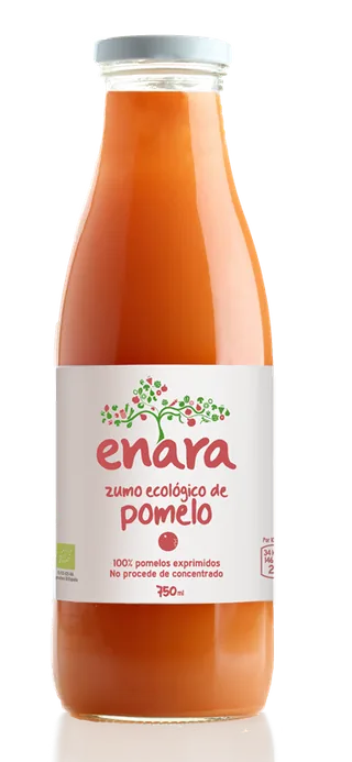 ZUMO DE POMELO BIO, 100% EXPRIMIDO 750 ML BOTELLA - ENARA (ALIMENTACION NATURAL)