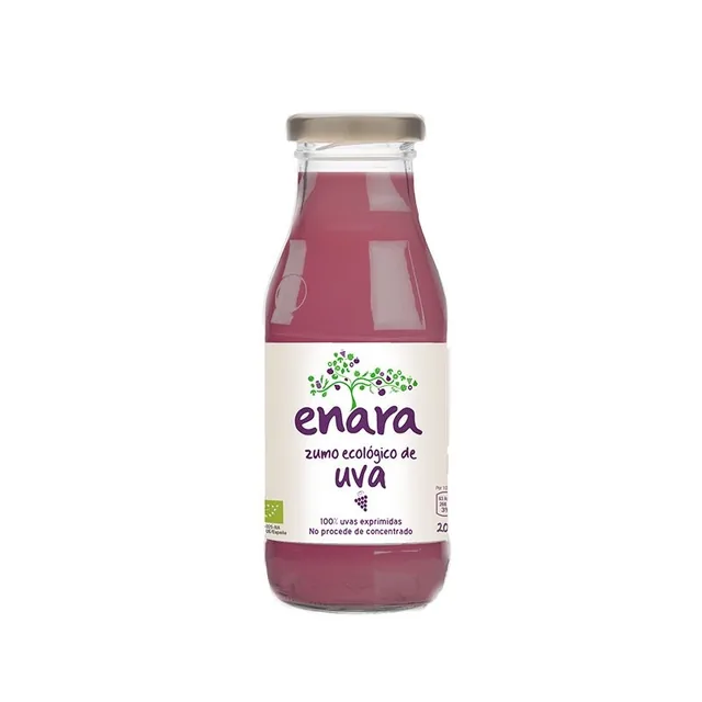 ZUMO DE UVA NEGRA BIO, 100% EXPRIMIDO 200 ML BOTELLA