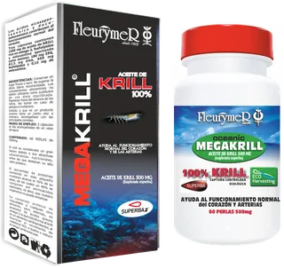 ACEITE DE KRILL 500 MG X60 PERLAS - FLEURYMER (COMESTICA NATURAL)