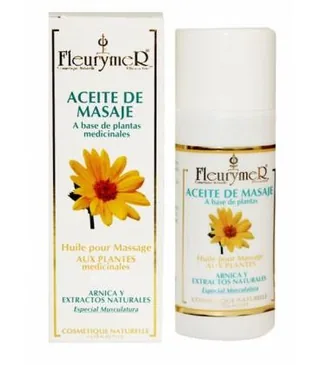 ACEITE DE MASAJE A BASE DE PLANTAS MEDICINALES 250 ML BOTELLA - FLEURYMER (COMESTICA NATURAL)