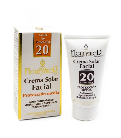 CREMA SOLAR FACIAL SPF-20 80 ML TUBO