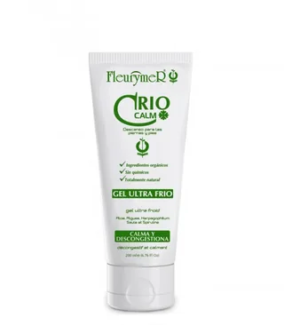 CRIOCALM GEL FRIO PIERNAS - INGR. ORGÁNICOS 200 ML TUBO - FLEURYMER (COMESTICA NATURAL)