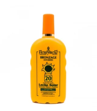 LECHE SOLAR SPF-20 250 ML BOTELLA - FLEURYMER (COMESTICA NATURAL)
