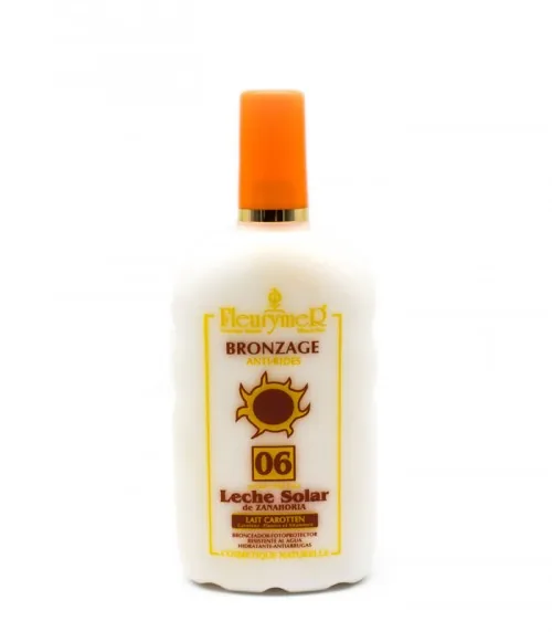 LECHE SOLAR ZANAHORIA SPF-6 250 ML BOTELLA