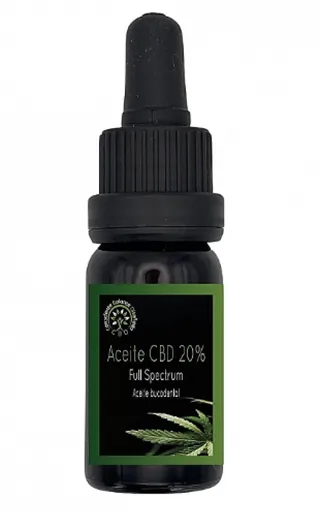ACEITE CBD FULL SPECTRUM 20% 10 ML GOTERO - GANESHIVITAL CBD PARCHES Y AC