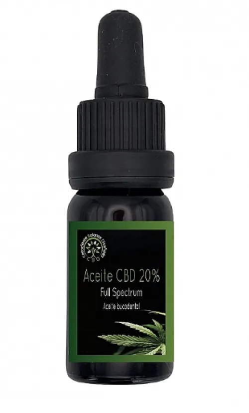 ACEITE CBD FULL SPECTRUM 20% 10 ML GOTERO