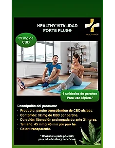 PARCHES CBD 2/U. 32MG 45MMX45MM.