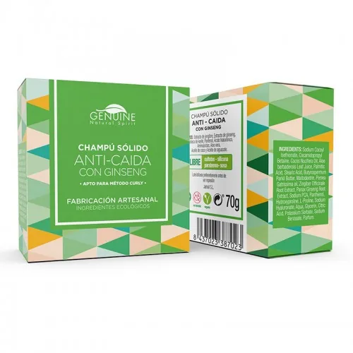 CHAMPU SOLIDO ANTI-CAIDA 60 GR PASTILLA