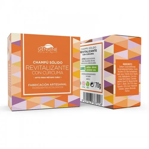 CHAMPU SOLIDO REVITALIZANTE 60 GR PASTILLA