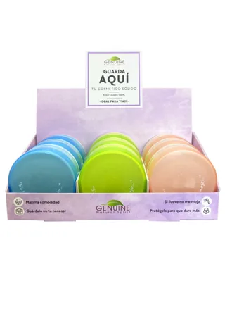 EXPOSITOR JABONERAS PARA SOLIDOS X9 - GENUINE (HIGIENE INTIMA)