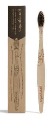 CEPILLO DE DIENTES DE MADERA DE HAYA SOFT 0 - GEORGANICS (HIGIENE BUCAL)
