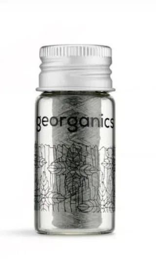 HILO DENTAL PET CARBON VEGETAL CON FLUOR 50 M - GEORGANICS (HIGIENE BUCAL)